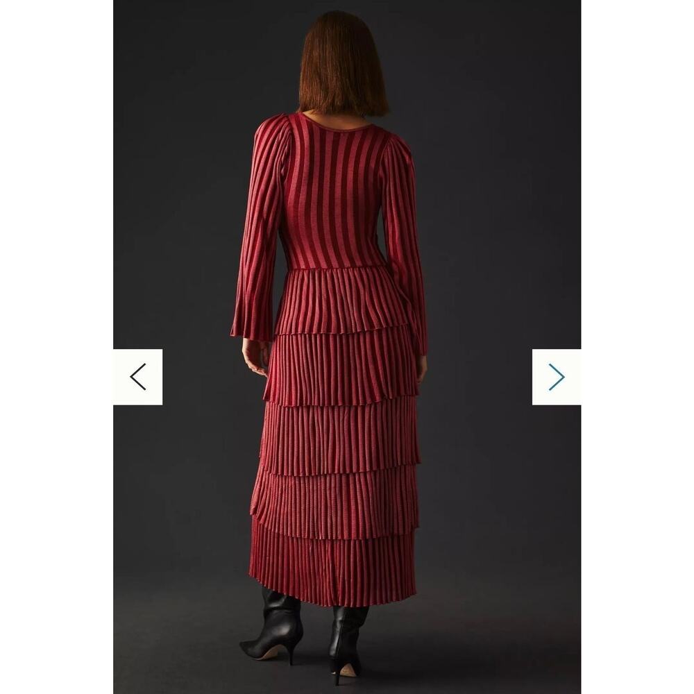 NWT❤️Anthropologie Cecilia Prado Twist-Front Dress szMP - Picture 3 of 11